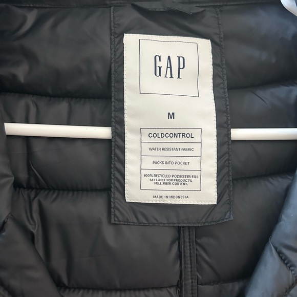 GAP ColdControl Black Puffer Jacket - Picture 2 of 2
